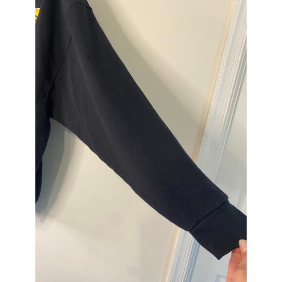 Mens Towson University Black Hooded Sweatshirt Size 3XL Tigers College - Picture 5 of 16